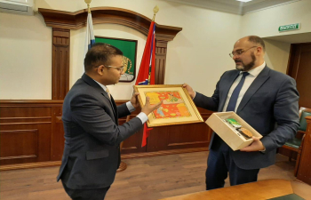 Meeting with the Mayor of Vladivostok, Mr. Konstantin Shestakov